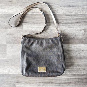 Michael Kors Jet Set Travel Crossbody Purse dark